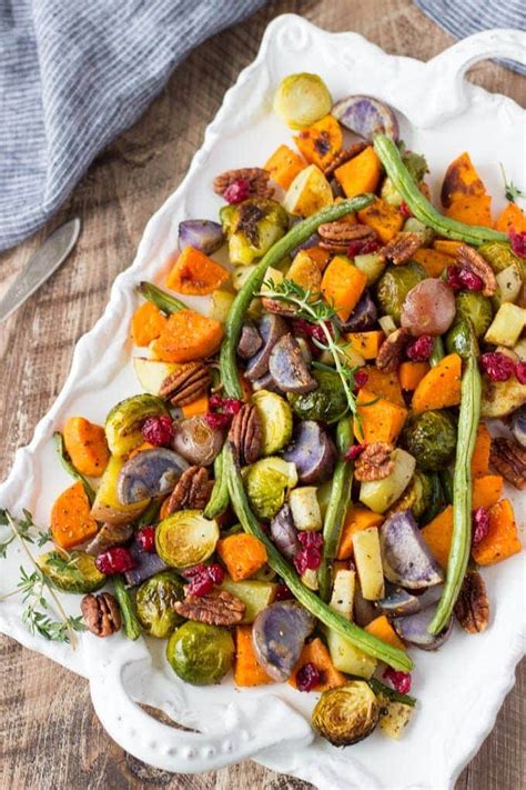 Super Easy Roasted Winter Vegetables - Simple Healthy Kitchen