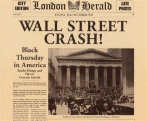 What was the Wall Street Crash? Definition and examples