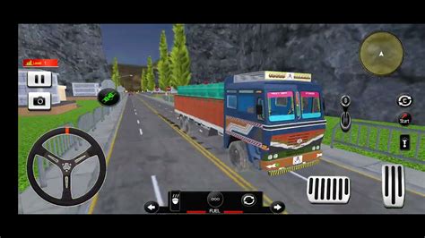 Indian truck 🚚 driving game gameplay 😎 Indian truck simulator game ...