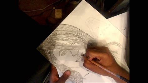 Aaliyah Speed Drawing: By Dajuan H. - YouTube