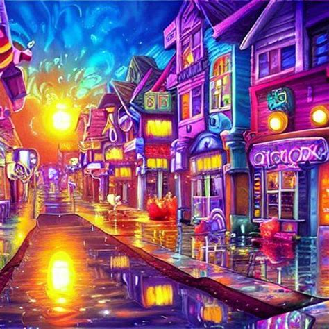 Color Heaven Town 1 | OpenArt