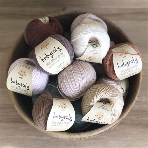 10 Yarn Bundles - Organic Cotton Yarn (choose colors)