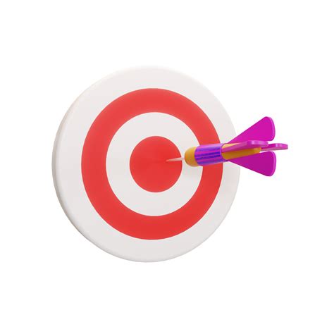 dart board illustration 3d 9343166 PNG