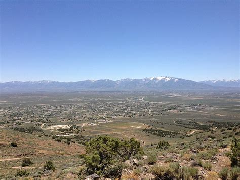 Image: 2014-06-13 12 25 37 View of Spring Creek, Nevada from the summit of "E" Mountain in the ...