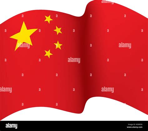 China flag, vector illustration Stock Vector Image & Art - Alamy