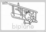 Biplane Coloring Page For Kids Free PDF Download  Ezpzlearncom sketch template