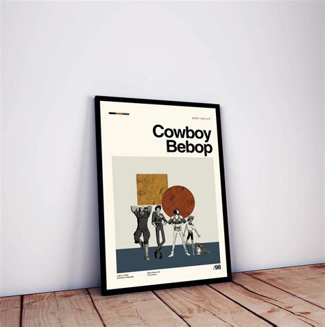 Cowboy Bebop Poster Anime Poster Movie Print Print Art - Etsy