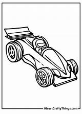 Race Car Coloring Pages sketch template