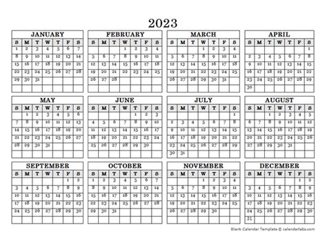 2023 Calendar Landscape Printable – Get Calendar 2023 Update