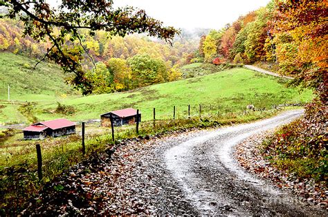 Autumn Country Road Photograph by Thomas R Fletcher - Fine Art America