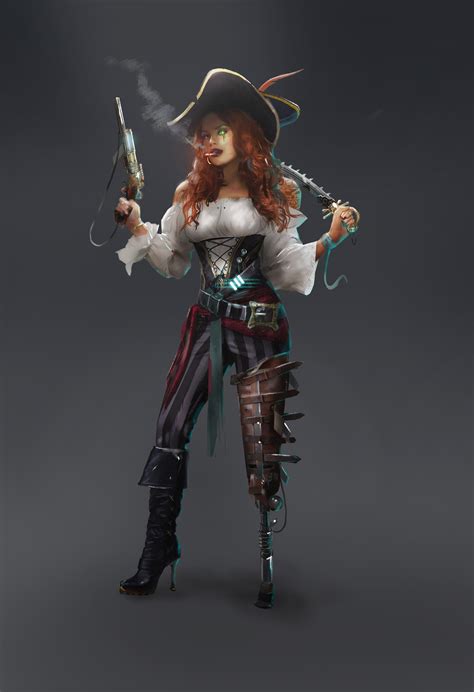 ArtStation - Space pirate concept art