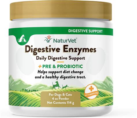 Amazon.com : NaturVet – Digestive Enzymes for Dogs - Plus Probiotics & Prebiotics | Helps ...