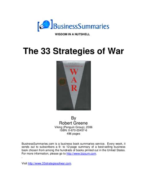 (PDF) The 33 Strategies of War | Drx ahmed Maher - Academia.edu