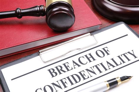 Breach Of Confidentiality - Free of Charge Creative Commons Legal 6 image