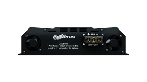 Powerus PW2500 Amplifier 2-ohm 3930W RMS 1-Channel