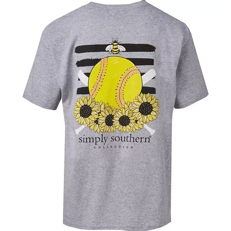 Simply Southern Girls' Softball T-shirt | Academy