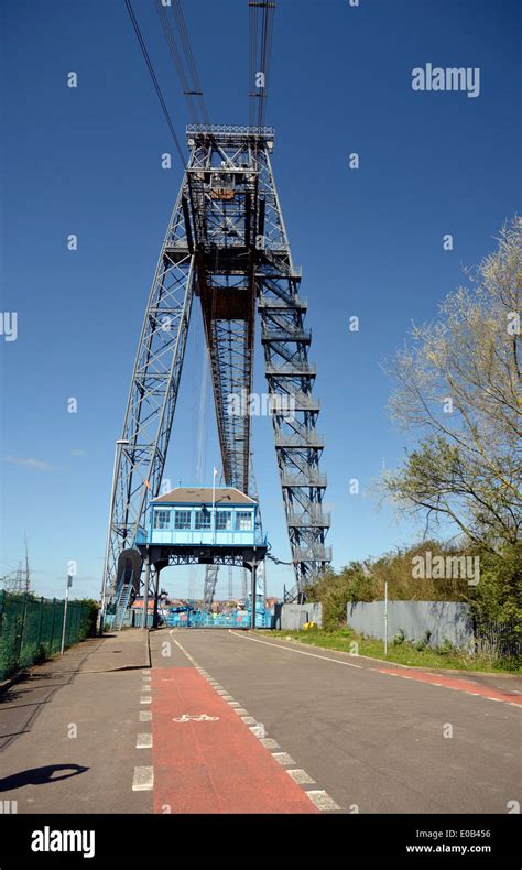 newport transporter bridge Stock Photo - Alamy