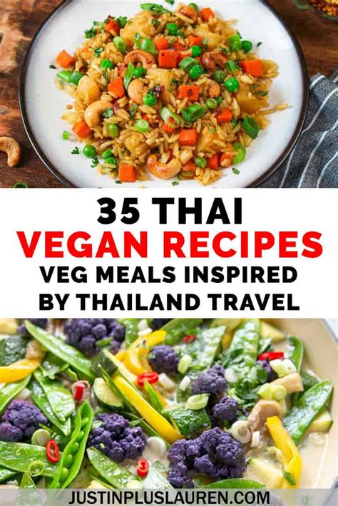 35 Vegan Thai Recipes: Best Vegan Food Inspired by Meals From Thailand