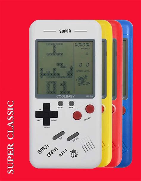 retro classic Tetris handheld electronic games toys | Electronics games, Games, Tetris game