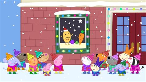 Peppa Pig and friends in the Christmas Show - on DVD 29 October 2012. | Christmas shows, Peppa ...