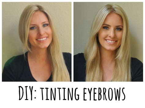 Eyebrow Tinting Before And After Blonde - EyebrowShaper