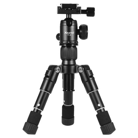 XILETU Lightweight Camera Tripod Compact Aluminum Tripod Desktop Mini Tripod with Ball Head for ...