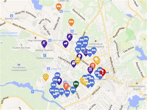 UNH Housing Map by unhhousing · MapHub