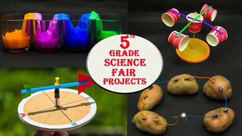 Science Projects Ideas For 5th Graders