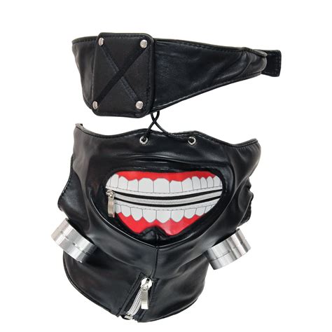 Tokyo Ghoul: Kaneki Ken Mask Costume Cosplay Prop - Walmart.com - Walmart.com