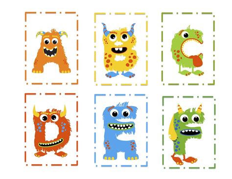 February 2013 ~ Preschool Printables | Monster theme classroom, Preschool alphabet printables ...
