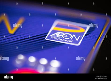 AEON Financial purple credit card Stock Photo - Alamy