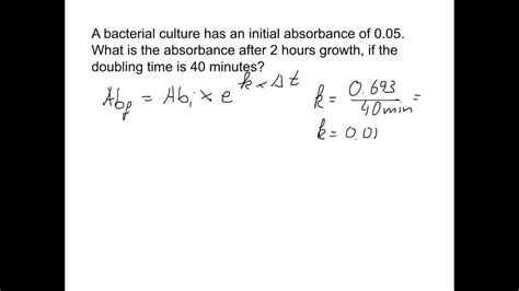 Exponential Growth Equation Doubling Time - Tessshebaylo