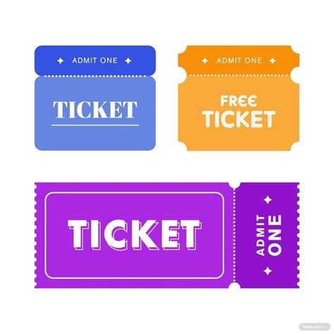 Train Ticket Vector in Illustrator, SVG, JPG, EPS, PNG - Download ...