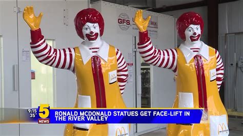 Decades Old Ronald McDonald Statues Get Makeovers | 5newsonline.com