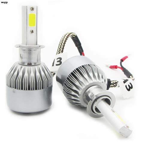 WUPP 110W car light led 20000LM H3 led headlight conversion kit bulbs ...