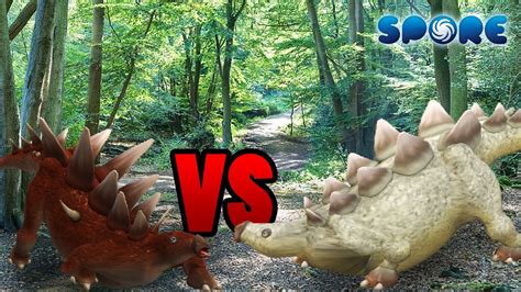 Kentrosaurus vs Stegosaurus | Dino Face-off [S1E12] | SPORE - YouTube