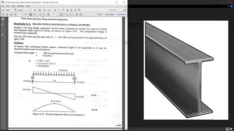 Steel Beam Design Example | Part 4 | Steel Structures - YouTube