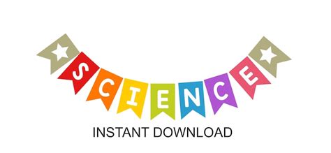 Science Classroom Banner Printable / Science Classroom - Etsy