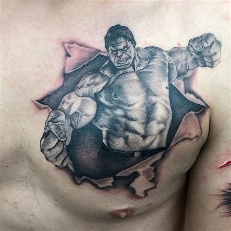 Incredible Hulk Fist Tattoo - Janeesstory