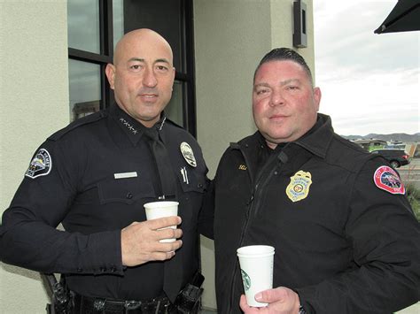 Hemet police officers share more than coffee with the community | Valley News