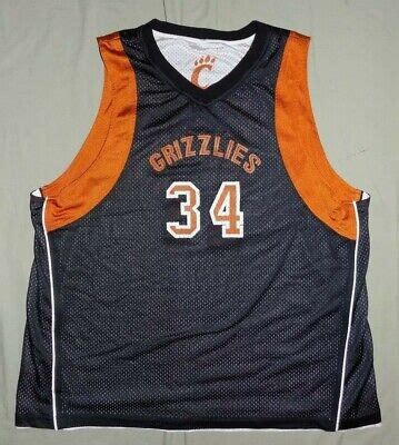 FRESNO GRIZZLIES BASKETBALL JERSEY SHIRT #34 REVERSIBLE SIZE ADULT 2XL | eBay