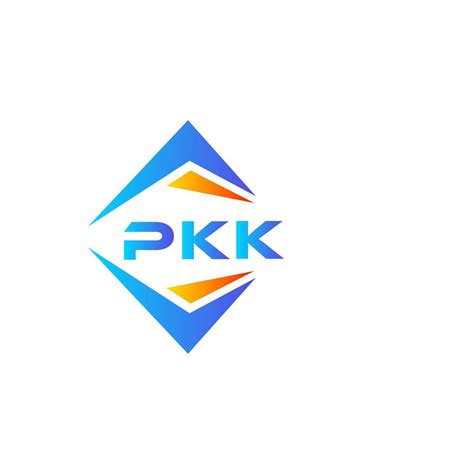 PKK abstract technology logo design on white background. PKK creative ...