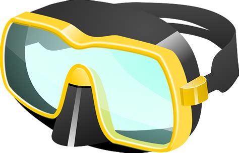 Download Diving Goggles, Diver Eyeglasses, Diving. Royalty-Free Vector ...