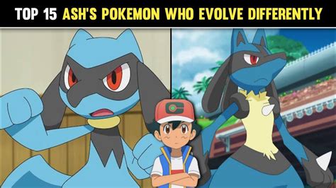 Top 15 Ash's Pokemon Evolve By Unique Method | Ash's Pokemon Evolve Differently | Hindi | - YouTube