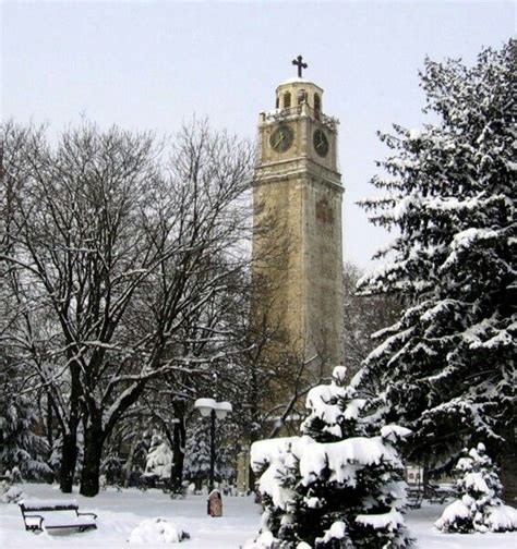 Bitola in winter Republic Of Macedonia, Balkan Peninsula, Paradise On Earth, Thessaloniki, Clock ...