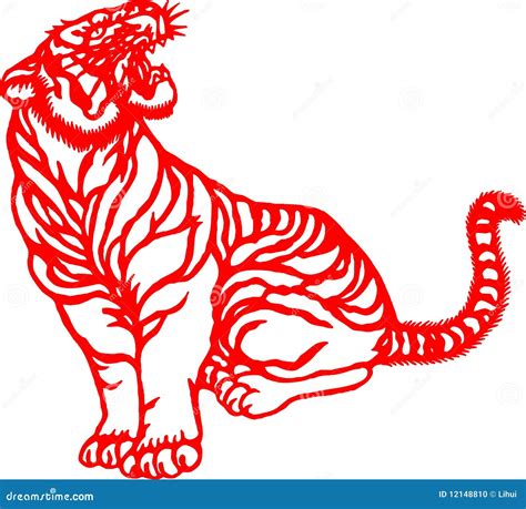 Chinese Zodiac Of Tiger Year Stock Photo - Image: 12148810