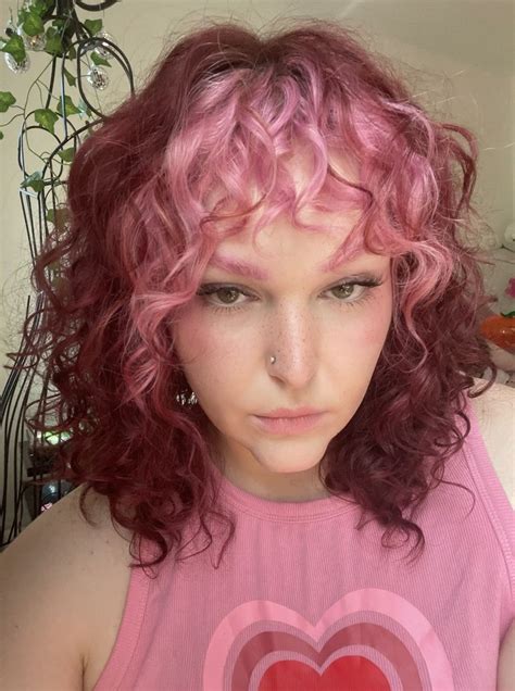 Pin by Lexi Ann on Hair‍‍ in 2023 | Haircuts for curly hair, Colored ...