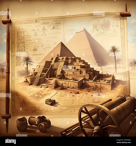 Egypt pyramids construction hi-res stock photography and images - Alamy