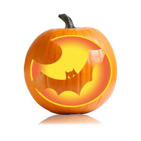 Vampire Bats Pumpkin Stencil