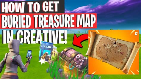 How To Get BURIED TREASURE MAPS In Fortnite Creative! - YouTube